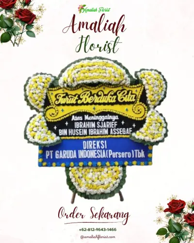 Papan Bunga Duka di Lembean